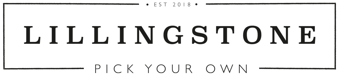 Lillingstone Pick Your Own logo in black