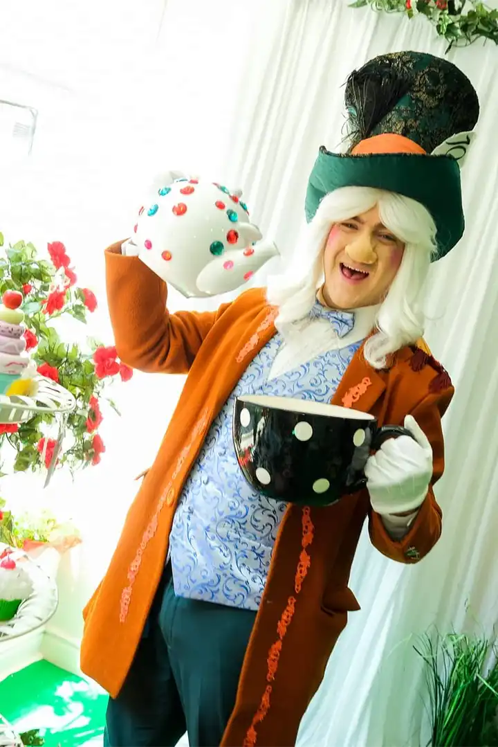 Promotional picture for meeting the mad hatter at lillingstone pick your own